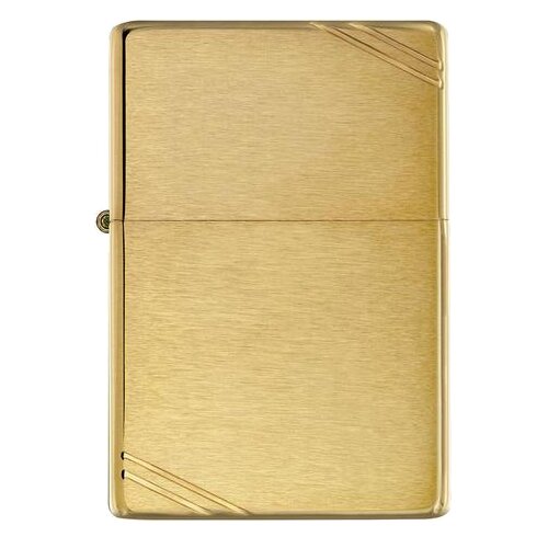 Zippo Vintage   Slashes Brushed Brass 1 . 1 . 57    , -, 