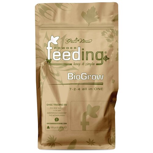  Green House Feeding BioGrow Powder, 0.125 , 1 .   , -, 