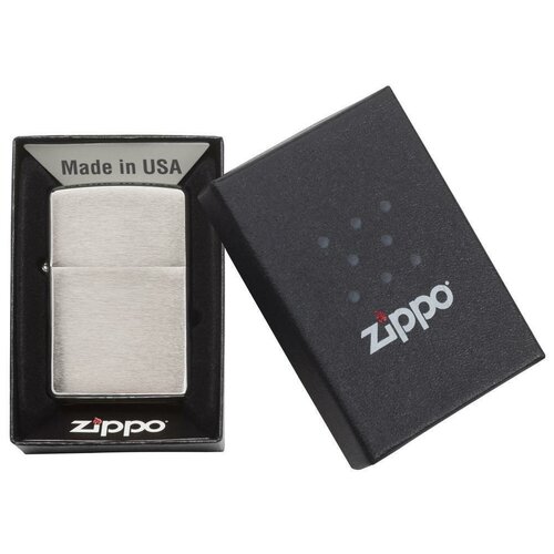  ZIPPO Classic Brushed Chrome Original   , -, 