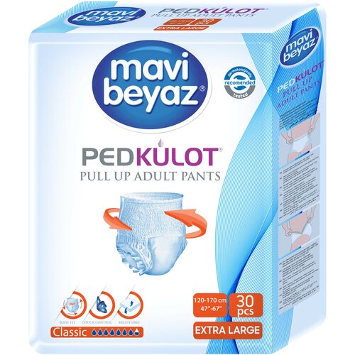  MAVI BEYAZ -   - XL 120-170/30.