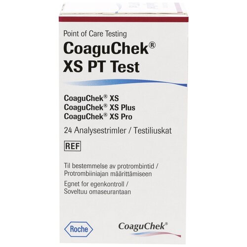 ���������� CoaguChek ����-������� XS, 24 ��.