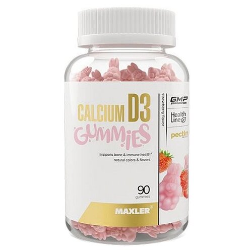 MAXLER Calcium D3 Gummies . , 180 , 90 .,    , -, 