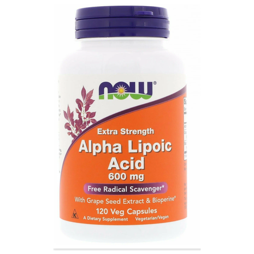 ���������� ������� NOW Alpha Lipoic Acid 600 ��, 140 �, 250 ��, 120 ��.
