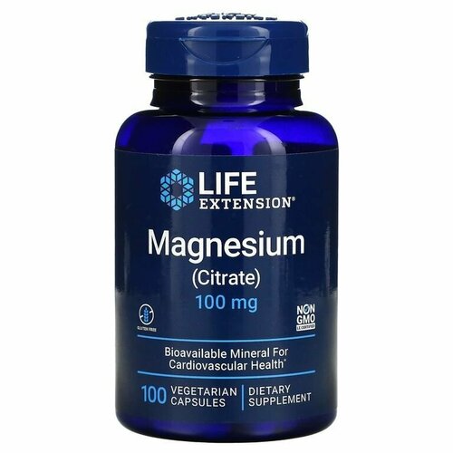 , Life Extension Magnesium Citrate 100  100    , -, 