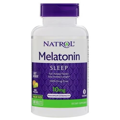 Melatonin Fast Dissolve ., 10 , 100 .,    , -, 