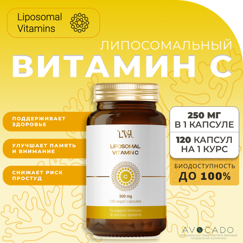 Liposomal Vitamins    - 500  / Liposomal Vitamin C, 120    , -, 