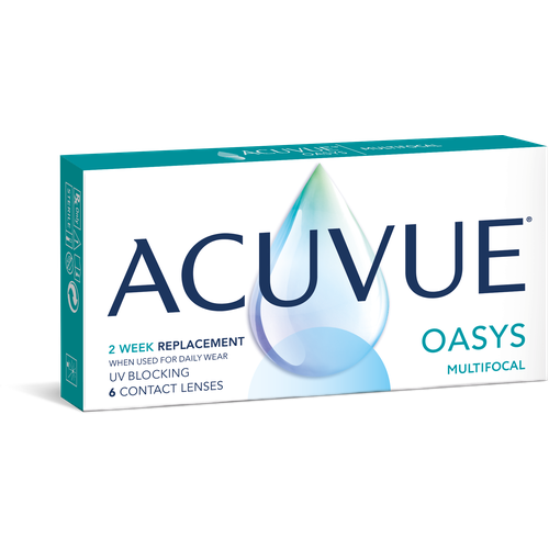   ACUVUE Oasys Multifocal, 6 ., R 8,4, D +2, ADD:    , -, 