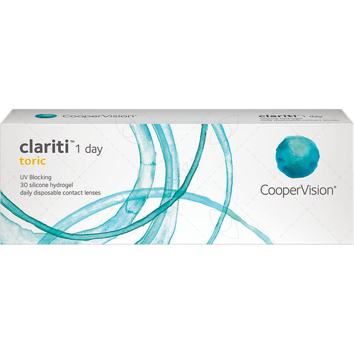    CooperVision Clariti 1 day toric., 30 ., R 8,6, D -4,CYL:-1,75,A:110, ADD: +1.00 D, , 1 .