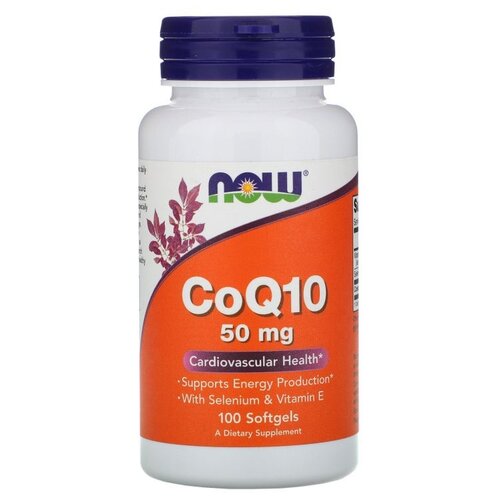  NOW CoQ10 with Selenium and Vitamin E, 100 , 100 , 50 , 100 .   , -, 