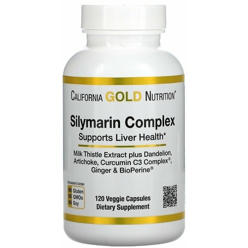 California Gold Nutrition Silymarin Complex ( ) 300  120  (California Gold Nutrition)   , -, 