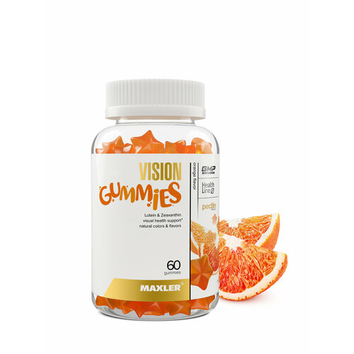 ���������� ����������� �������� ��� ������ � �������� � ������������ Maxler Vision Gummies, 60 ����������� �������� - ��������