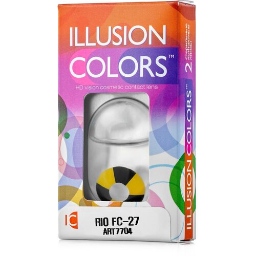   ILLUSION olors Rio, 2 ., R 8,6, D 0, fc-27   , -, 