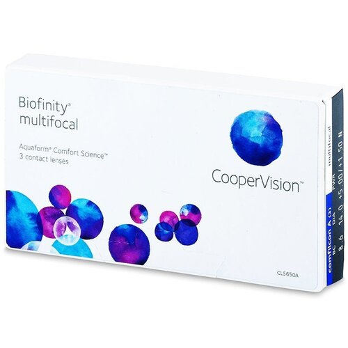   CooperVision Biofinity Multifocal, 3 ., R 8,6, D -5,75, ADD: +1.50 D, , 1 .   , -, 