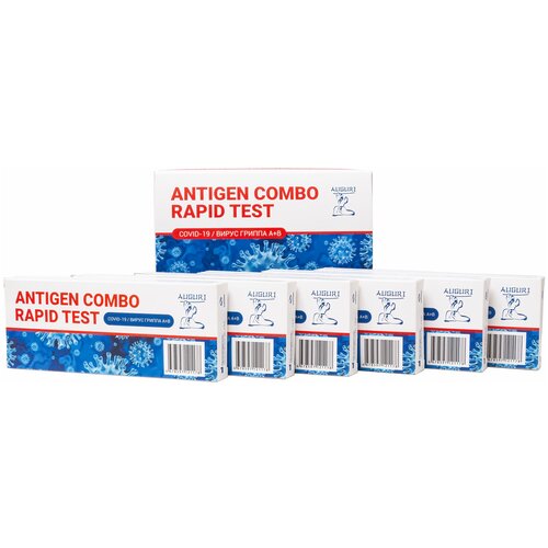     -19/  +,     Covid-19/  + , ANTIGEN COMBO RAPID TEST GenSure 6    , -, 