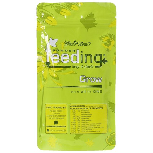 Powder Feeding Grow 125. /    /      , -, 