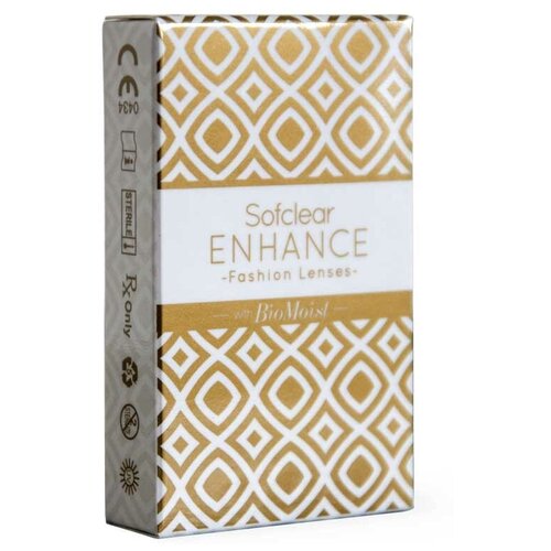 ���������� ���������� ����� �� ����� Gelflex Sofclear Enhance, 2 ��., R 8,6, D -1, 1 ��.