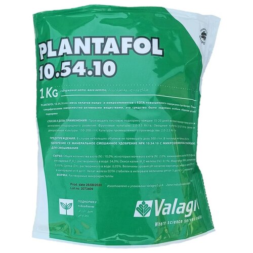  Valagro PLANTAFOL 10-54-10, 1 , 1000 , 1 .   , -, 