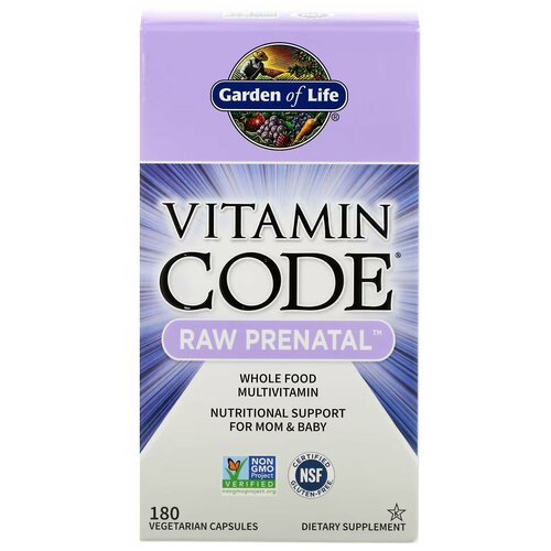 Garden of Life Vitamin Code RAW Prenatal (      ) 180     , -, 