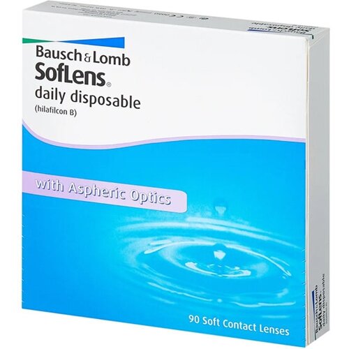    Bausch & Lomb Soflens Daily Disposable, 90 ., R 8,6, D -0,75