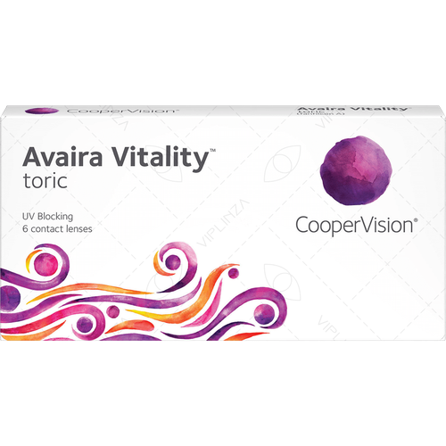    CooperVision Avaira Vitality toric., R 8,5, D -8,CYL:-1,75,A:110, , 1 .