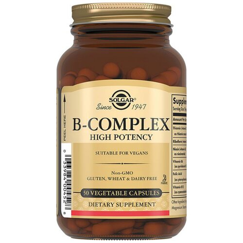 Solgar B-complex high potency ., 370 , 50 .   , -, 