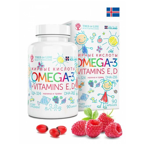 Omega 3 Kids 90  (Tree of Life)   , -, 