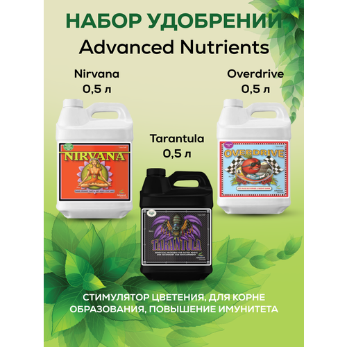   Advanced Nutrients: Overdrive+Nirvana+Tarantula /    , , ,    , -, 