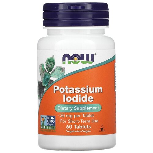  NOW Potassium Iodide, 50 , 30 , 60 .   , -, 