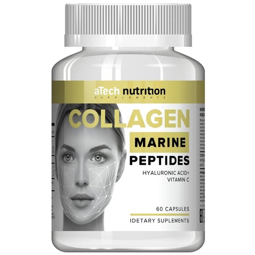  aTech Nutrition Collagen Marine Peptides (Hyaluronic Acid  Vitamin C), 46    , -, 