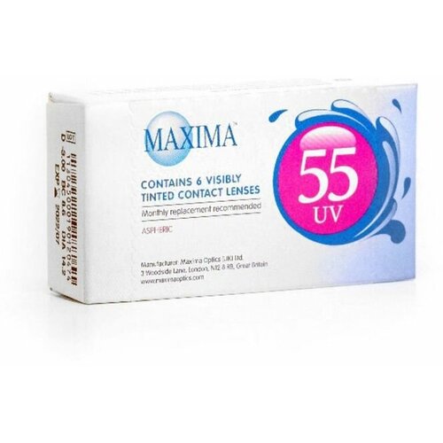   Maxima 55 UV Aspheric, 6 ., R 8,6, D -0,75, 1 .   , -, 