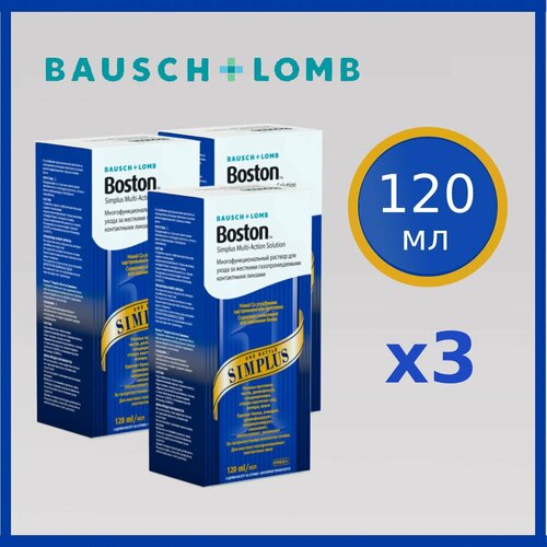       BAUSCH+LOMB Boston SIMPLUS 120  3,     , -, 