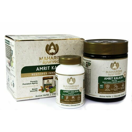  +      (AMRIT KALASH Maharishi Ayurveda)     , 60 . + 600 .   , -, 