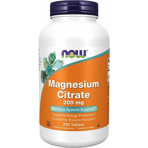 NOW Magnesium Citrate 200  250  /    200  250    , -, 