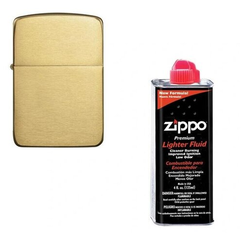 Zippo     125  1941 Replica Brushed Brass 125    , -, 