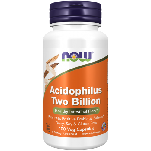 Now foods Acidophilus 2 Billion 100 vcaps   , -, 