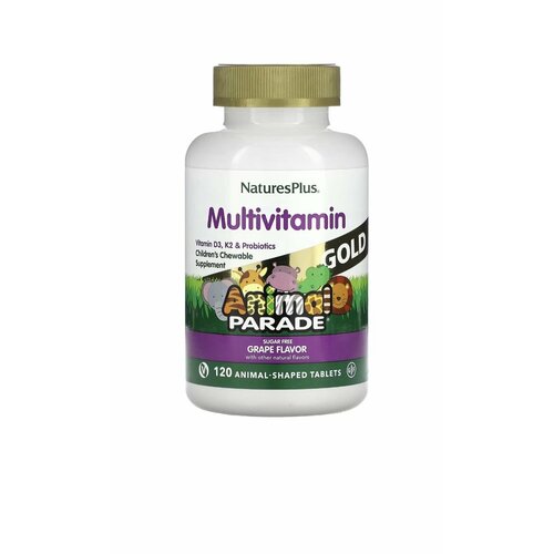     NATURESPLUS Multivitamin Animal Parade Gold 120  ()   , -, 