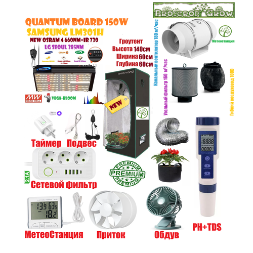       1406060   240 120 quantum board    grow box   , -, 