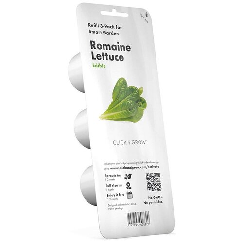      Click and Grow Refill 3-Pack   (Romaine Lettuce)   , -, 