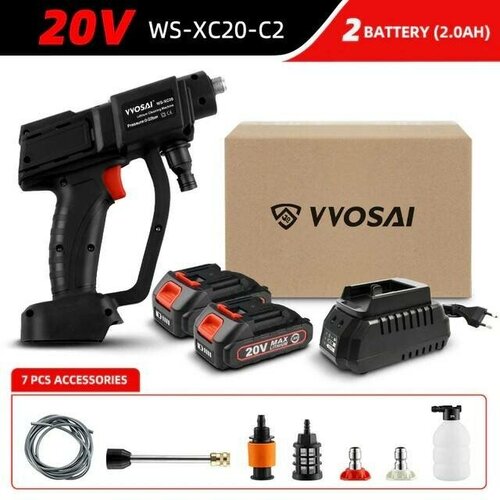     WOSAI WS-XC20-C1 20V 2.0AH 2    , -, 