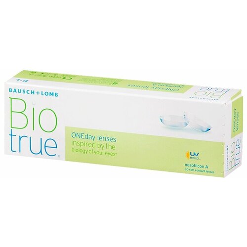   Bausch & Lomb Biotrue ONEday, 30 ., R 8,6, D -2, 1 .   , -, 