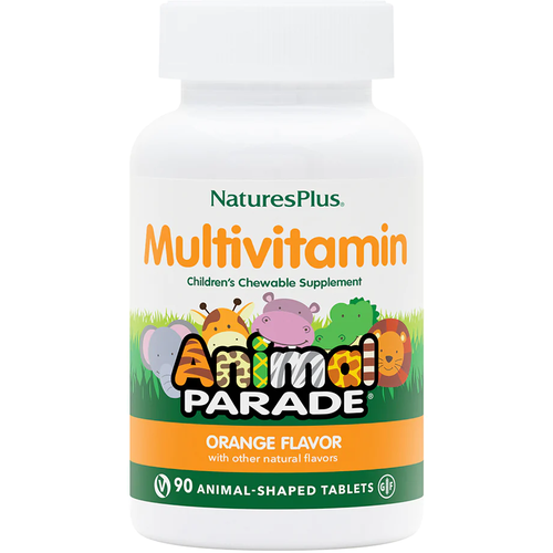 NaturesPlus Source of Life Animal Parade Children's Chewable Multi-Vitamin & Mineral Supplement  90       , -, 