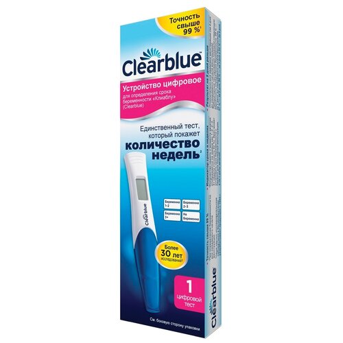 ���������� ���� Clearblue Digital ��� ����������� ����� ������������, 1 ��., 1 ��.