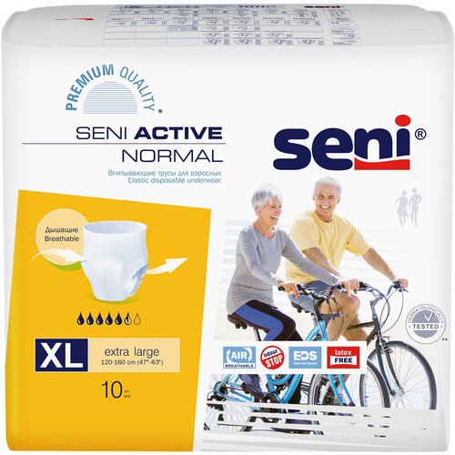  -     Seni ACTIVE NORMAL extra large ( 120-160 ), 10 .   , -, 