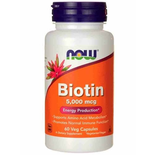 NOW   B NOW Biotin 5000  60 .   , -, 