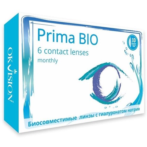 ���������� ���������� ����� �� ����� OKVision PRIMA BIO, 6 ��., R 8,8, D +5,5