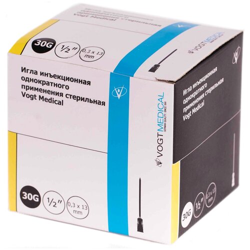      Vogt Medical 30 G 1/2 (0/3*13 ) (100 )   , -, 