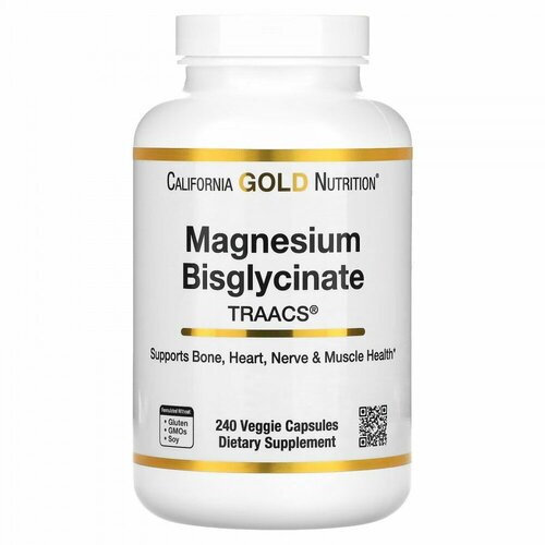 California Gold Nutrition Magnesium Bisglycinate .   , -, 