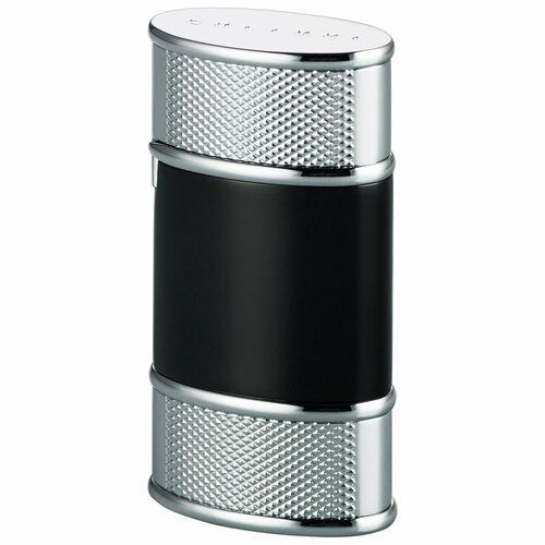    Colibri OF LONDON Virtuoso Black Lacquer & Silver Hobnail   , -, 