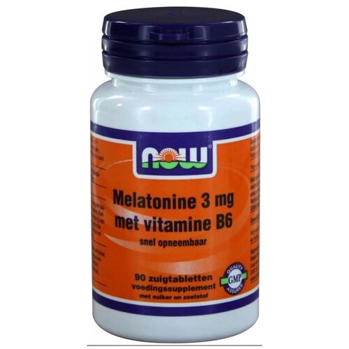  NOW Melatonin 3  + B6, 90 .   , -, 