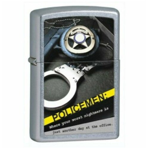   Zippo Police Badge Handcuff